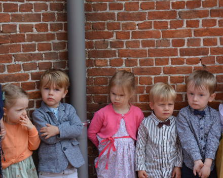 Feest voor juf Leen die gaat trouwen