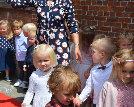 Feest voor juf Leen die gaat trouwen