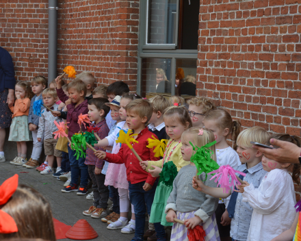 Feest voor juf Leen die gaat trouwen