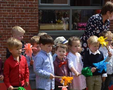 Feest voor juf Leen die gaat trouwen