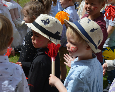 Feest voor juf Leen die gaat trouwen
