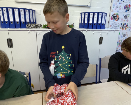 Kerstfeestje in de klas!