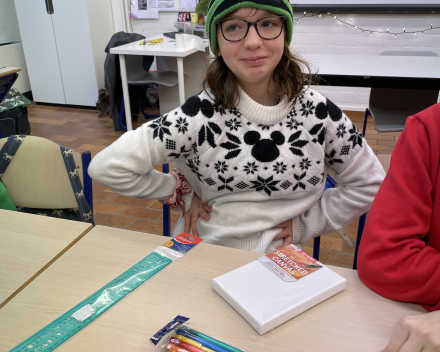 Kerstfeestje in de klas!