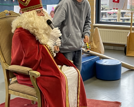 Sinterklaas op bezoek!