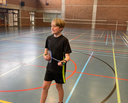Badmintonles met de juffen!