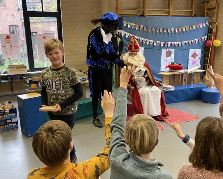 Sinterklaas op bezoek!