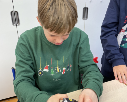 Kerstfeestje in de klas!