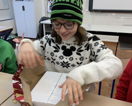 Kerstfeestje in de klas!