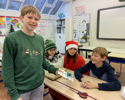 Kerstfeestje in de klas!