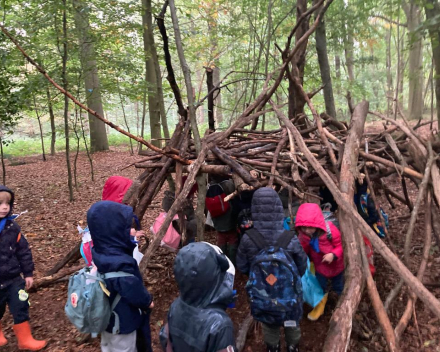 Een dag vol belevenissen in het bos!😄