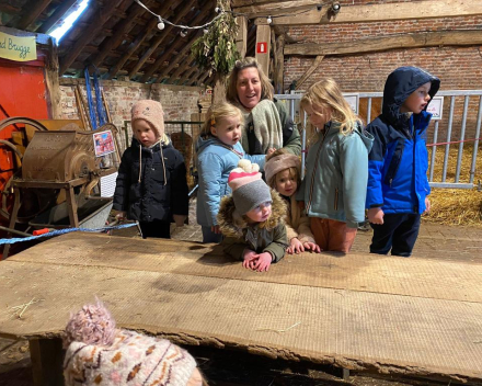 Op uitstap naar de kinderboerderij.