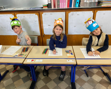 Letterfeest in de eerste klas