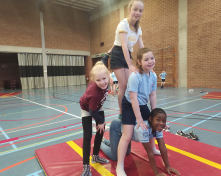 Piramades in de sportles