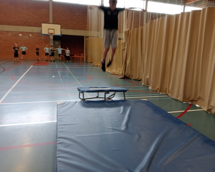 Sporten tijdens de eerste maanden van het schooljaar.