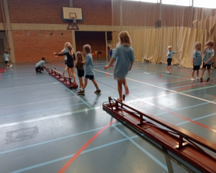 Sporten tijdens de eerste maanden van het schooljaar.