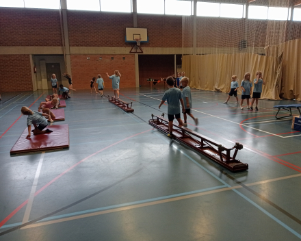 Sporten tijdens de eerste maanden van het schooljaar.