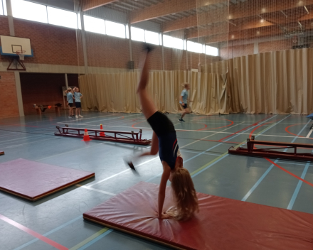 Sporten tijdens de eerste maanden van het schooljaar.