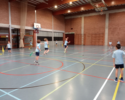 Sporten tijdens de eerste maanden van het schooljaar.