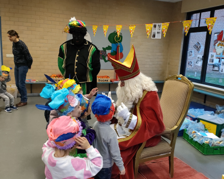 Sint op school