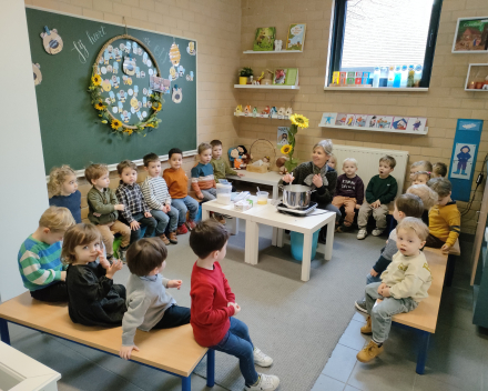 Thema Goudlokje: berenpap maken