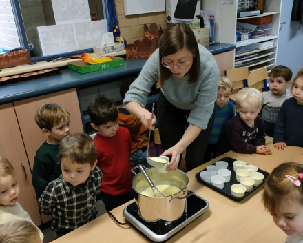 Thema Goudlokje: berenpap maken