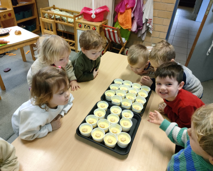 Thema Goudlokje: berenpap maken