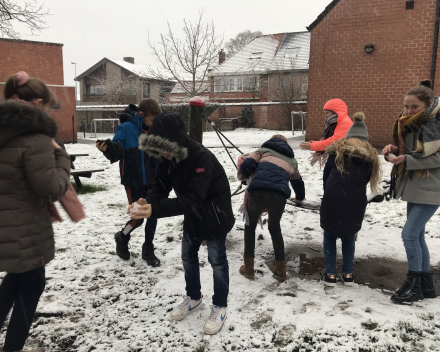 Pure fun in de sneeuw!