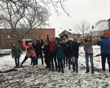 Pure fun in de sneeuw!