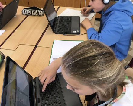 Digitalisering met de Chromebooks.