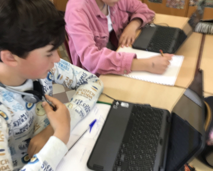 Digitalisering met de Chromebooks.