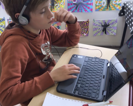 Digitalisering met de Chromebooks.