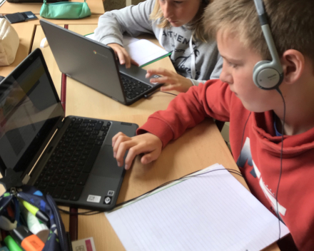 Digitalisering met de Chromebooks.