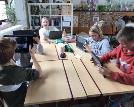 Digitalisering met de Chromebooks.