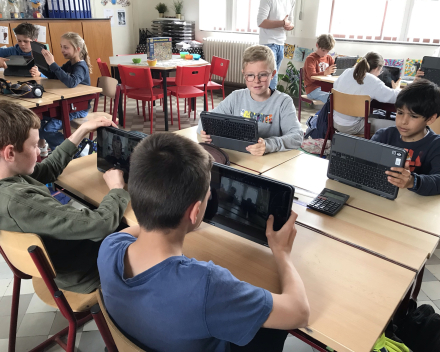 Digitalisering met de Chromebooks.