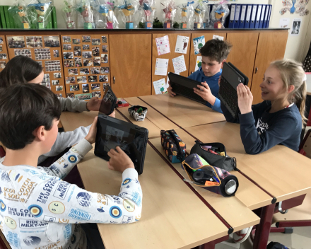 Digitalisering met de Chromebooks.