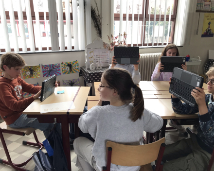 Digitalisering met de Chromebooks.