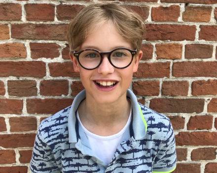 Poseren voor het jaarboek!