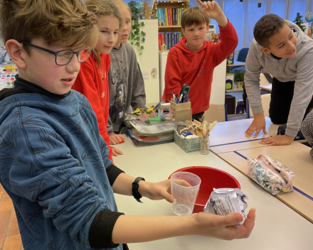 Proefjes in de klas!