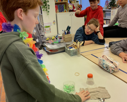 Proefjes in de klas!