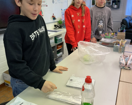 Proefjes in de klas!
