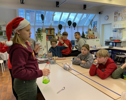 Proefjes in de klas!