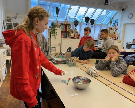 Proefjes in de klas!