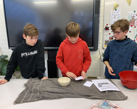 Proefjes in de klas!