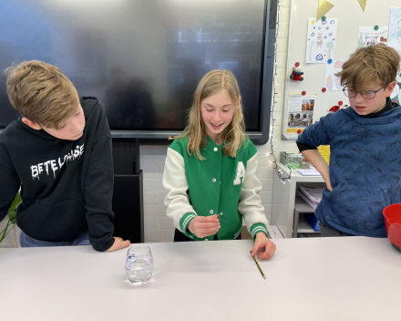 Proefjes in de klas!