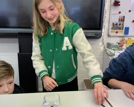 Proefjes in de klas!