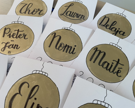 Kerstfeestje in de klas!