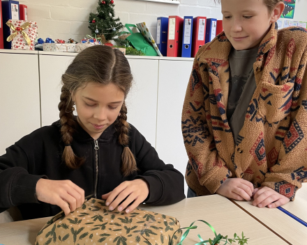 Kerstfeestje in de klas!
