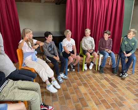 Muzische carrousel: een les drama bij juf Inge!