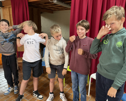 Muzische carrousel: een les drama bij juf Inge!