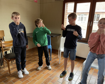 Muzische carrousel: een les drama bij juf Inge!